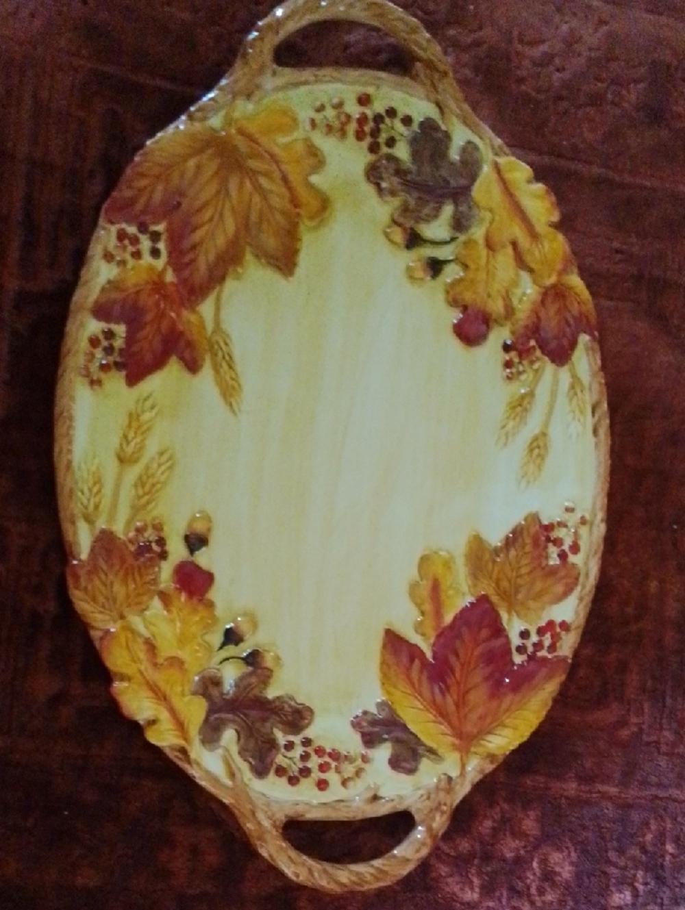 Fitz and Foyld Classics Harvest Big Plate 20x13 inch
